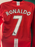Cristiano Ronaldo Man. United Retro Long Sleeve Jersey