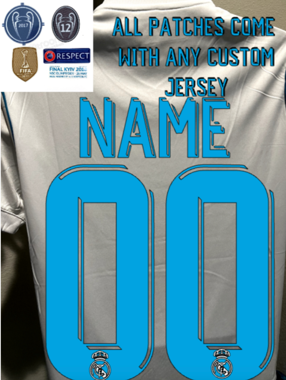 Real Madrid Home Jersey 2017 Home/Alternate Kit