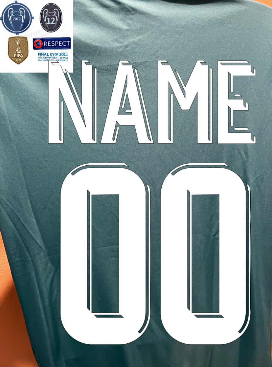 Real Madrid Home Jersey 2017 Home/Alternate Kit